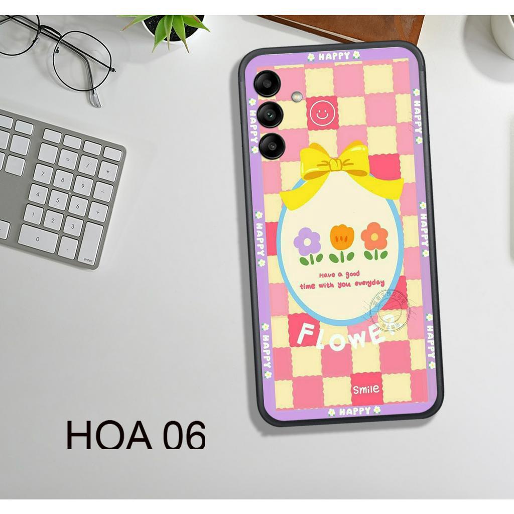Ốp Lưng  Samsung A14 5G - A34 5G - A54 5G , In Hình HOA, Màu Sắc Bắt Mắt.