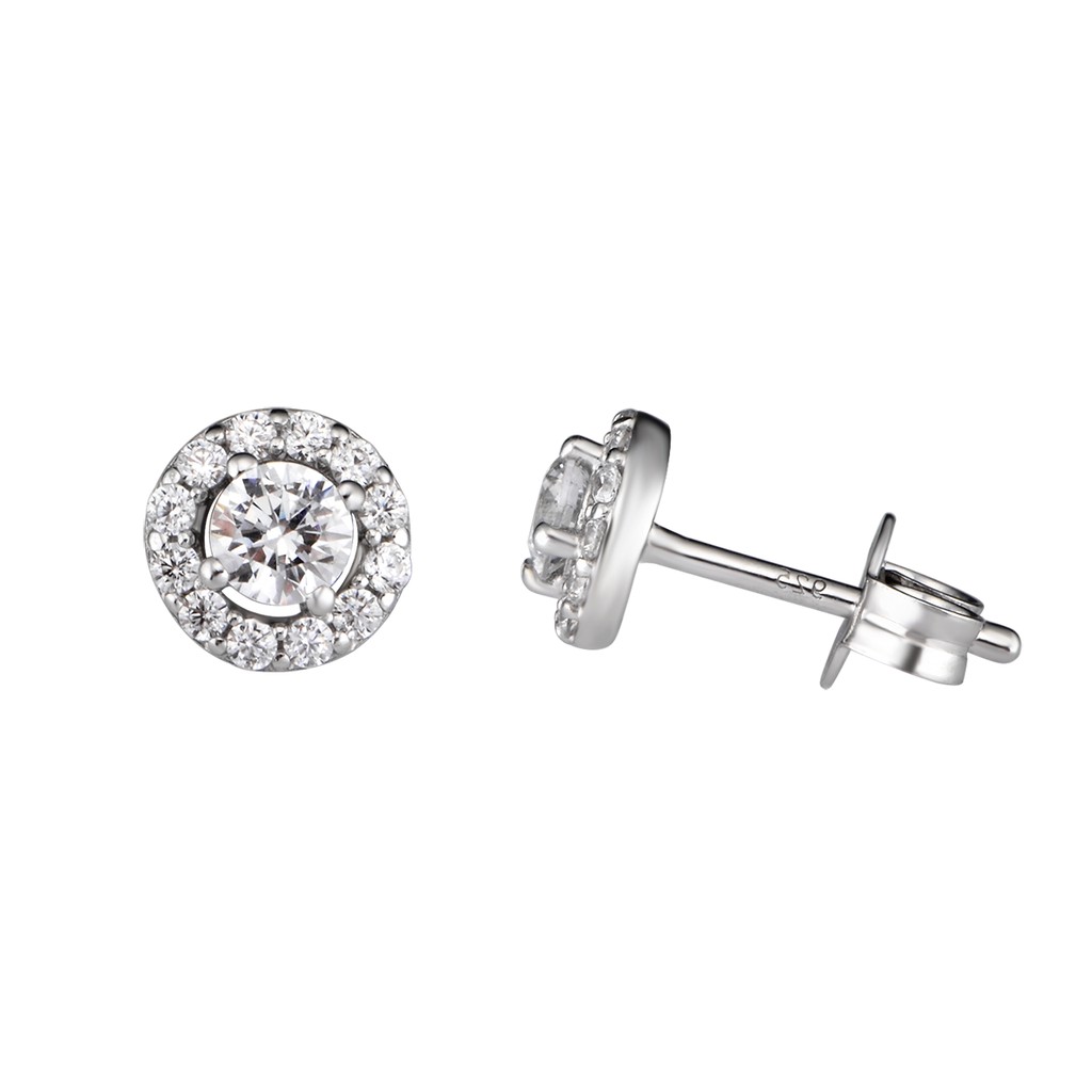 Bông tai Bạc đính đá CZ PNJSilver XMXMK000139