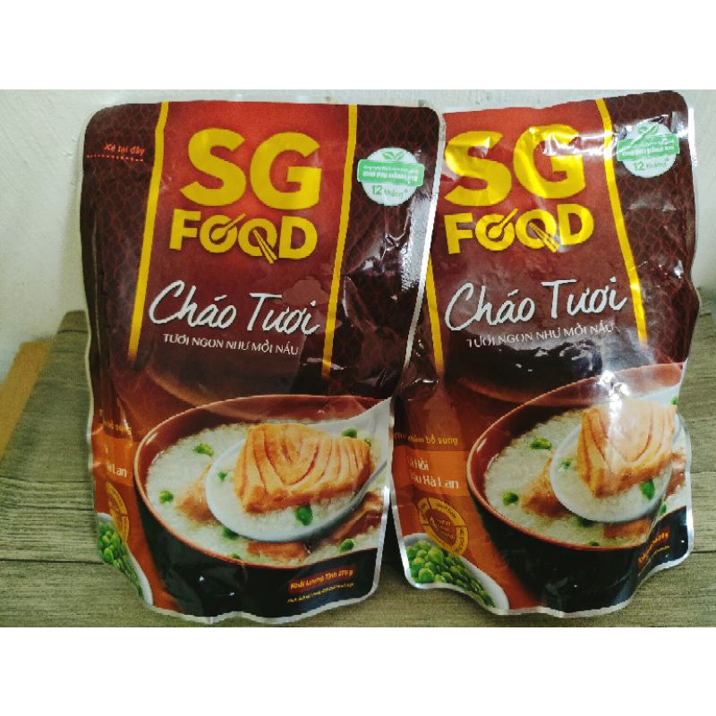 CHÁO TƯƠI SGF 270G DÀNH CHO BÉ TỪ 12 THÁNG TUỔI THƠM NGON TIỆN LỢI. | BigBuy360 - bigbuy360.vn