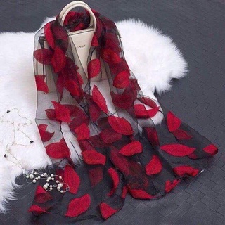 Khăn voan hình lá siêu nhẹ