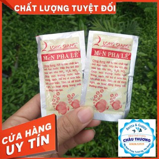 Men Pha lê làm trong nước, nước siêu trong,  không gây hại cá
