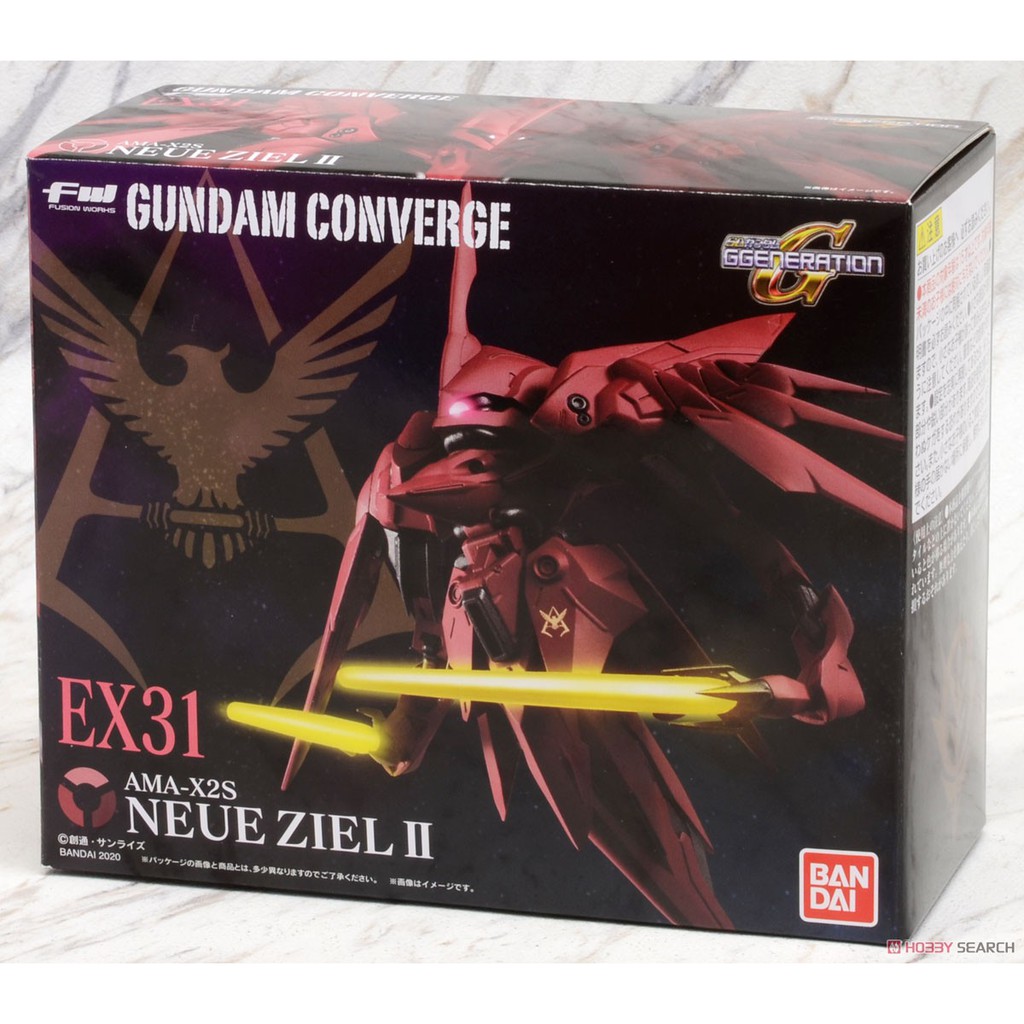 Mô Hình Lắp Ráp FW Gundam Converge EX31 Neue Ziel 2 Bandai Đồ Chơi Anime Nhật