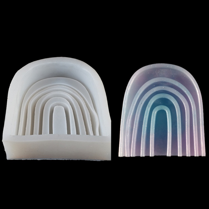 Khuôn Silicone Tạo Hình Cửa Vòm Nhiều Lớp Làm Xà Phòng Thủ Công DIY