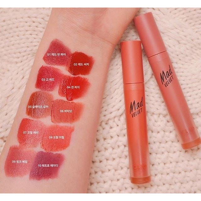 (THANH LÝ )Son kem lì Clio Mad Velvet Tint | BigBuy360 - bigbuy360.vn