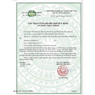 Núm ty Comotomo thay thế chính hãng có tem