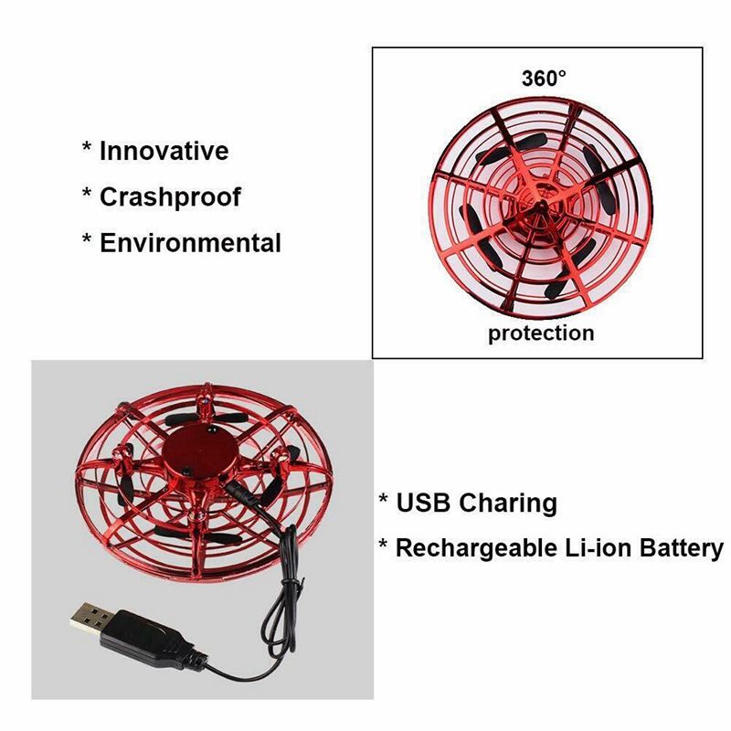 Đồ chơi drone 4 cánh điều khiển từ xa mini cho trẻ em