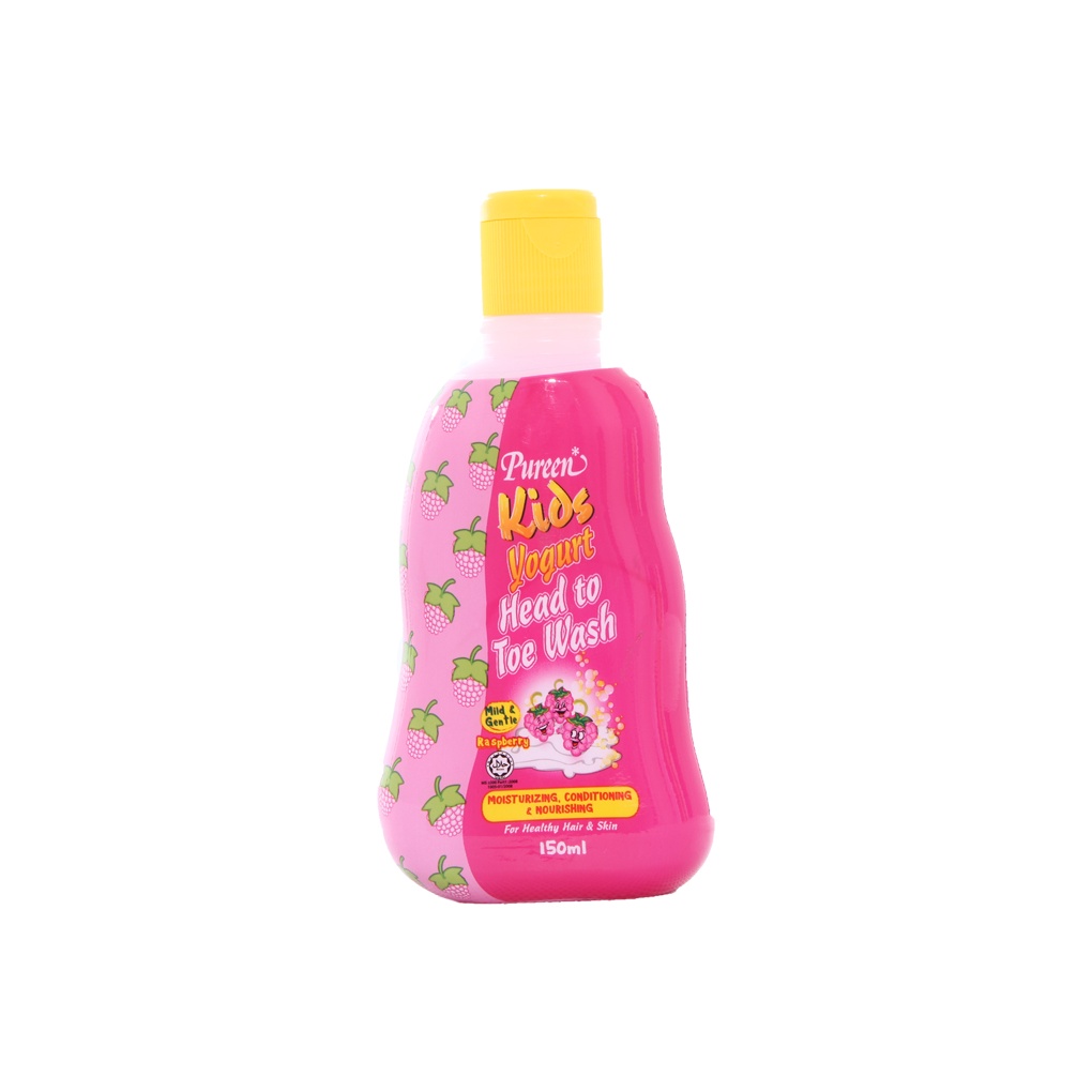 Sữa tắm gội toàn thân Pureen 150ml hương Phúc bồn tử