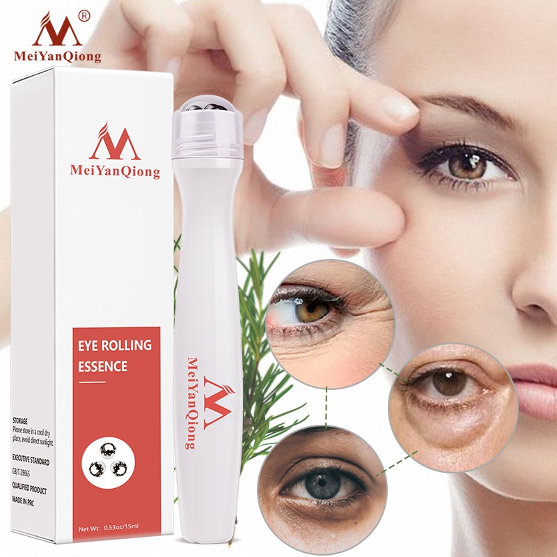 Bút Massage Mắt MeiYanQiong Hỗ Trợ Cải Thiện Nếp Nhăn Quầng Thâm 15ml Chống Quầng Thâm Mắt,Khô Mắt,Bọng Mắt Và Chống Nhăn Cho Eye Care