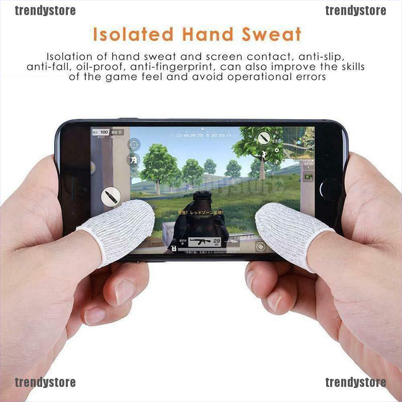 Găng đeo ngón tay thoáng khí chống mồ hôi nhạy cảm dùng khi chơi game PUBG trên điện thoại di động | BigBuy360 - bigbuy360.vn