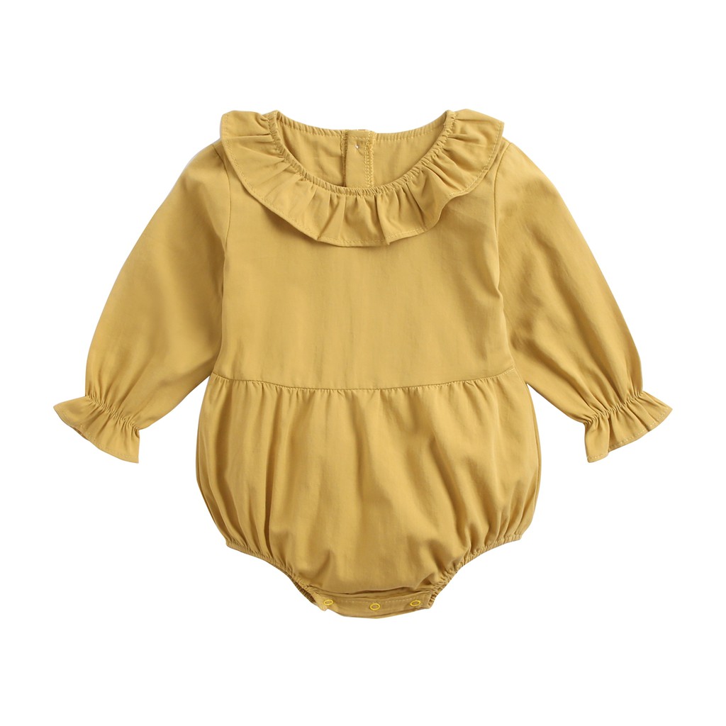 Đồ liền thân tay dài Sanlutoz chất liệu cotton thời trang cho bé gái