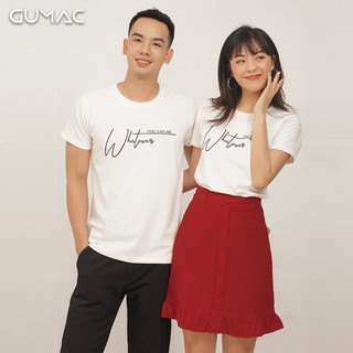 Áo in Whatever cho Nam GUMAC ABA456