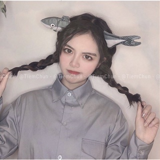 [TC26] Bờm cài tóc cà rốt, Bờm cài tóc cá cute - Tiệm Chun