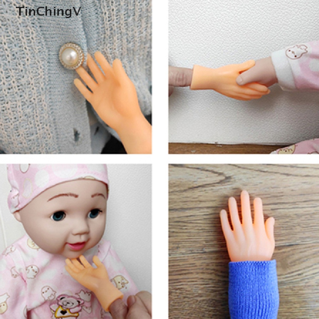 Bộ 2 Ngón Tay Đồ Chơi Mini Họa Tiết Hoạt Hình Sáng Tạo Vui Nhộn