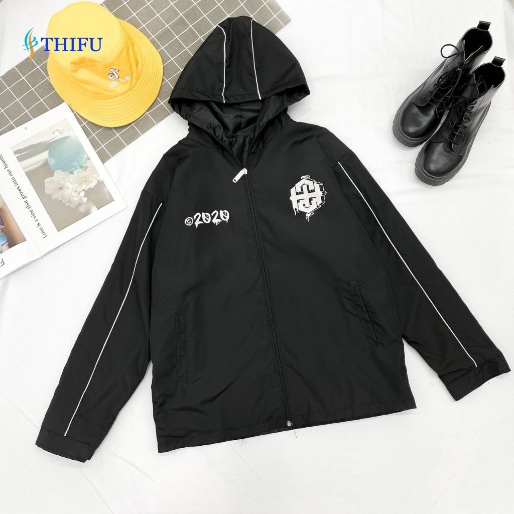 Áo Khoác Dù THIFU FASHION Hai Lớp In Chữ HIGLE CLUB, Ao Khoac Chống Nắng Tránh Mưa Cho Nam Và Nữ | BigBuy360 - bigbuy360.vn
