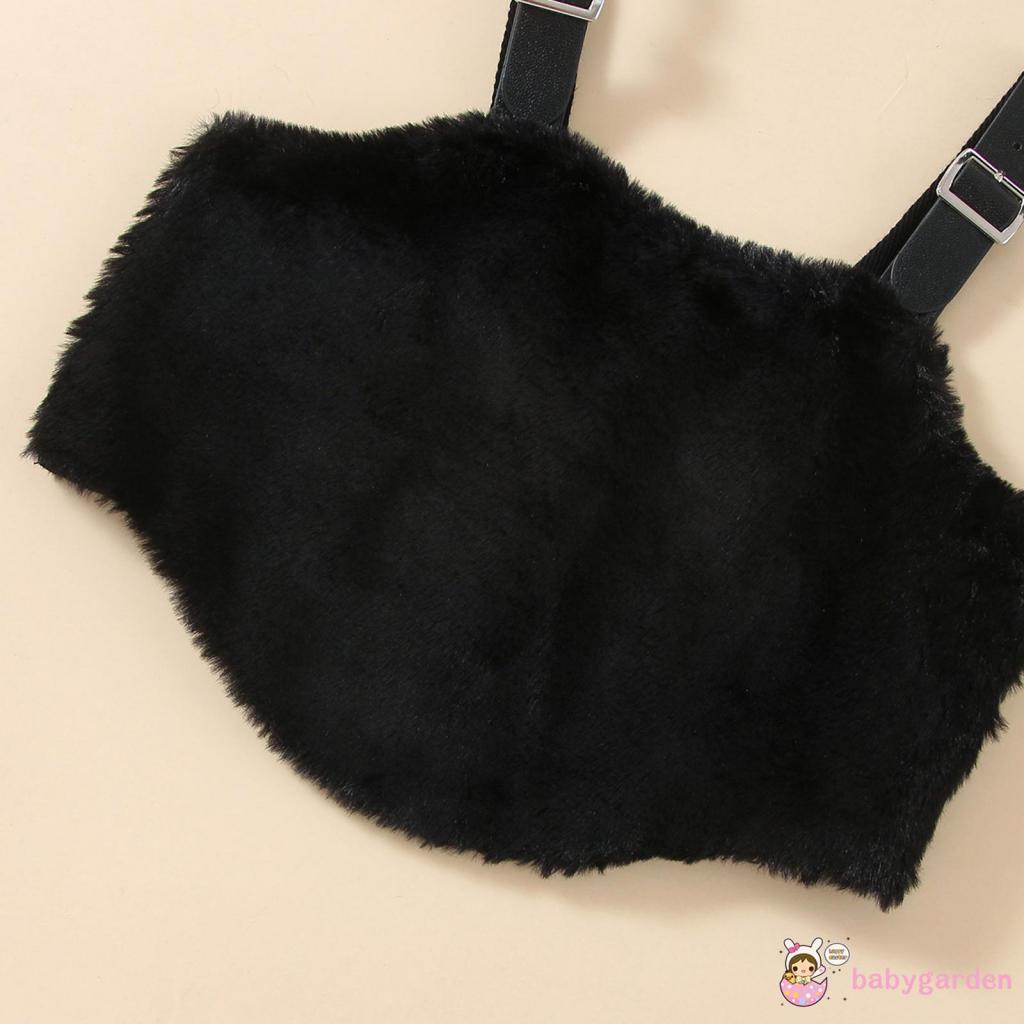 Set Áo Tank Top + Quần Dài Họa Tiết Da Báo + Túi Đeo Thắt Lưng Dành Cho Bé 1-6 Tuổi