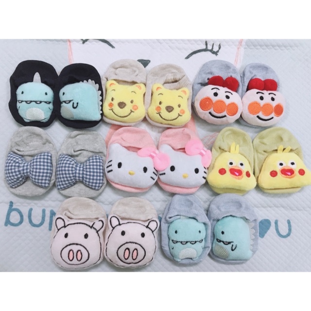 Tất hình thú 3d cho bé dễ thương