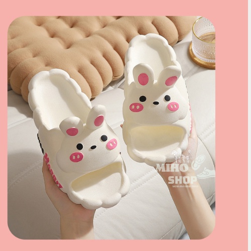 Dép Quai Ngang Thỏ Siêu Nhẹ Cực Xinh Cho Bé