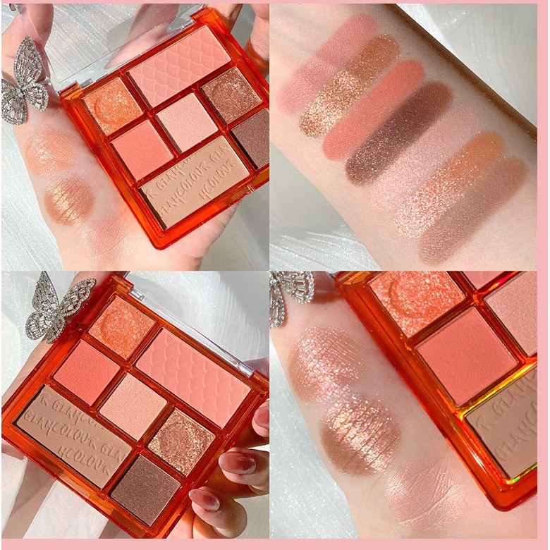 Phấn mắt Glamcolour 7 ô chính hãng | BigBuy360 - bigbuy360.vn