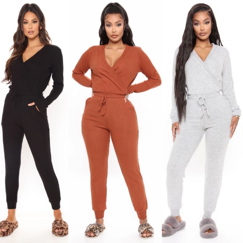 truth v known lounge jumpsuit