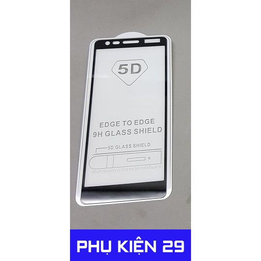 [Nokia 3.1/Nokia 3 2018] Kính cường lực FULL màn Glass Pro+ 9H