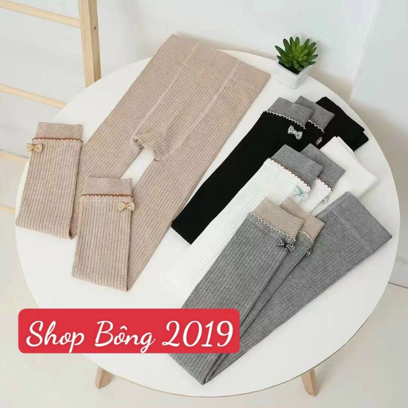 Quần tất len tăm cỡ đại cho bé