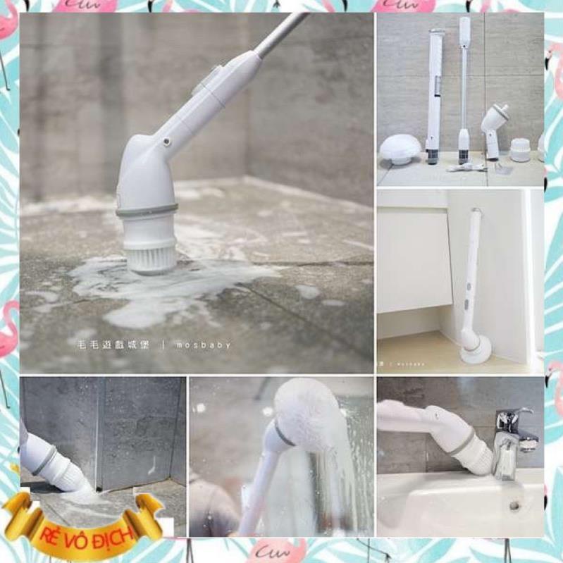 -  Máy cọ nhà vệ sinh, nhà tắm tự động OHELLA NEOSPIN - Nội địa Hàn
