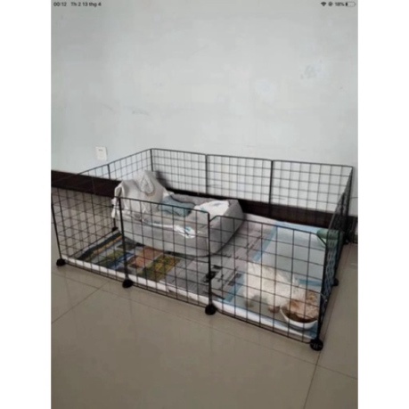 LƯỚI QUÂY CHUỒNG CHÓ MÈO  TẶNG 2 CHỐT 1 TẤM  tuỳ ý thiết kế theo sở thích