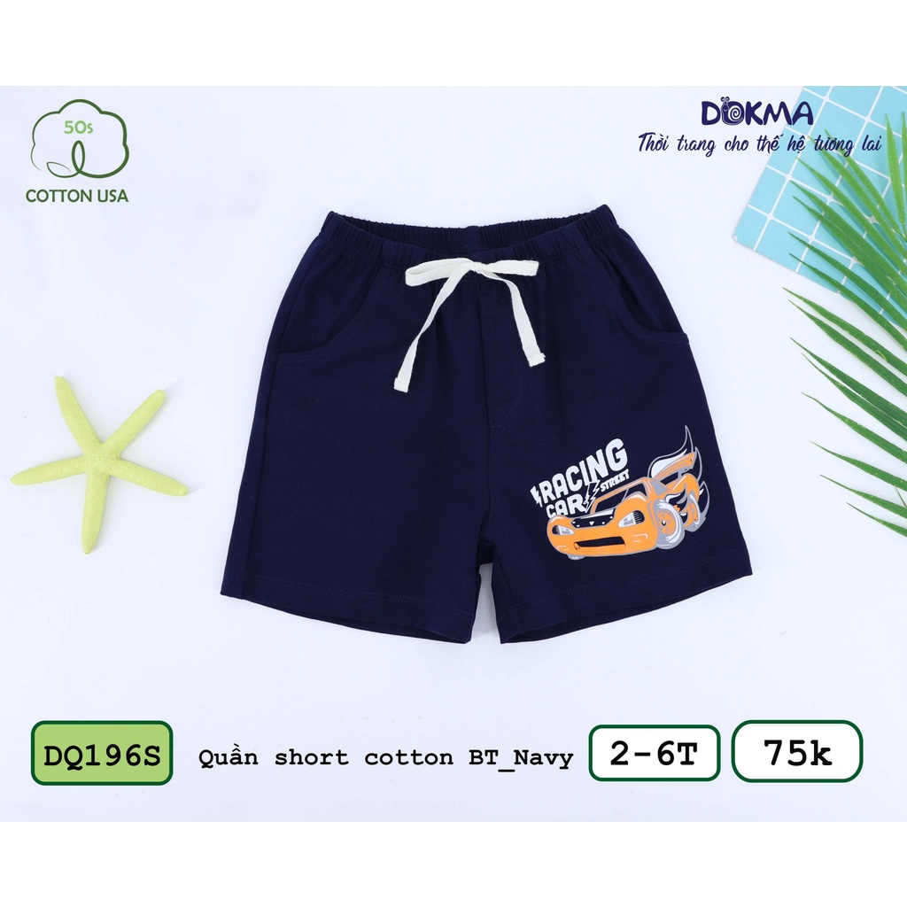 Quần đùi bé trai Dokma DQ 196S (SZ 2-6y)