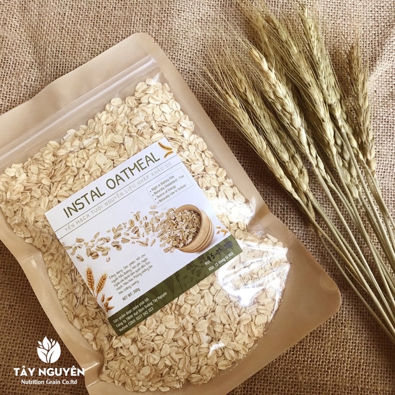 300gr yến mạch úc cán dẹt nguyên chất