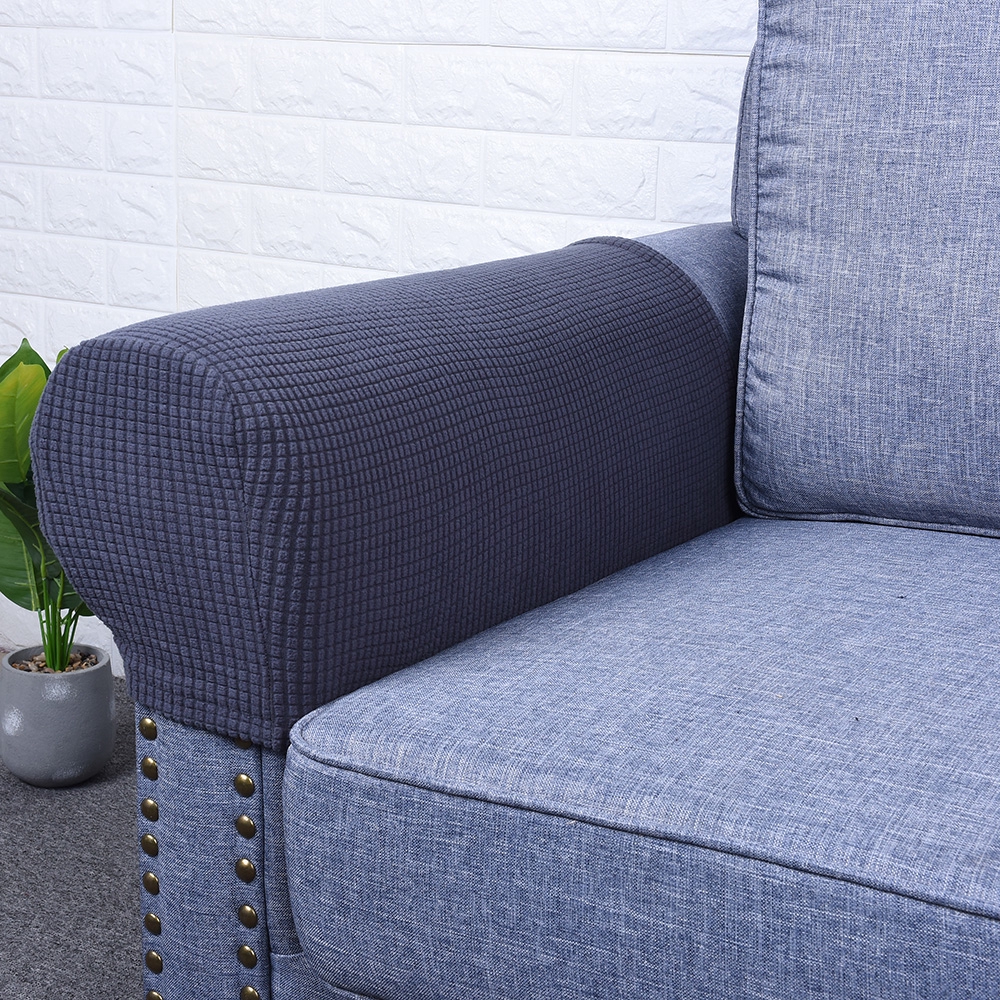 Set 2 Bọc Tay Vịn Ghế Sofa Họa Tiết Hoa Mẫu Đơn