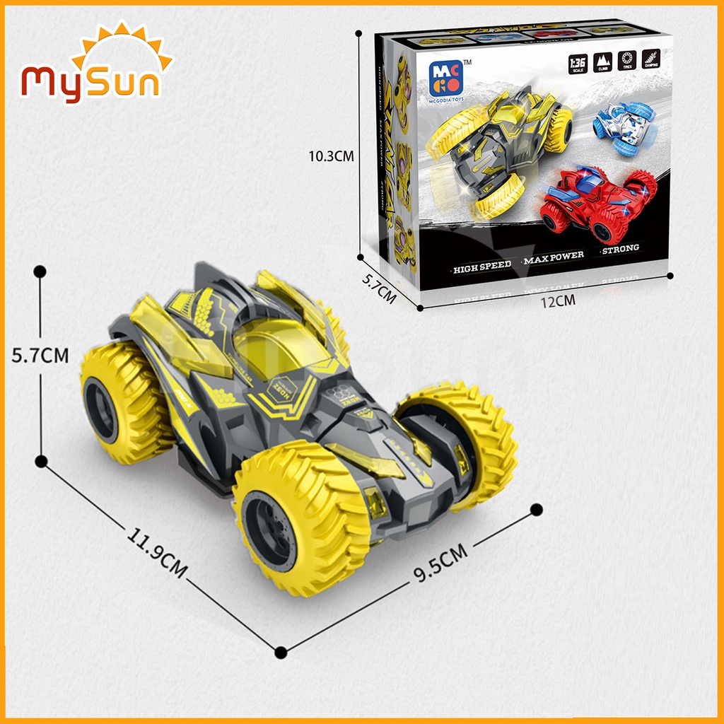 Xe đua địa hình xoay 360 đồ chơi ô tô cho bé - MySun.