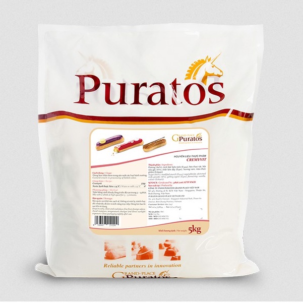 Bột trộn nhân su kem Puratos 5kg