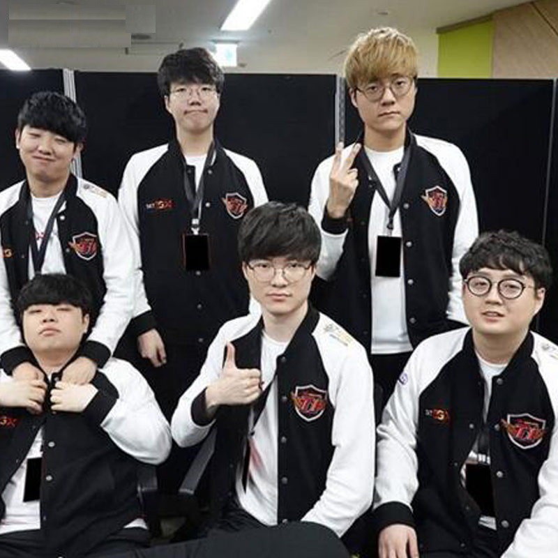 [HÀNG ORDER] ÁO KHOÁC SKT T1 MÀU ĐEN GIẢI LCK 2019