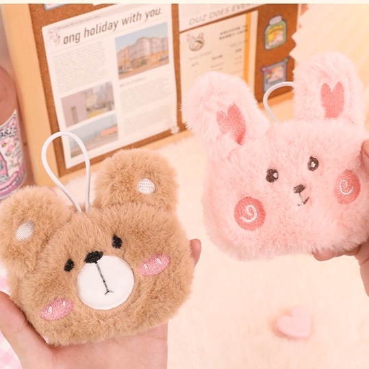 Túi Chườm Bông Hình Thú Giữ Ấm Giảm Đau Bụng Kinh