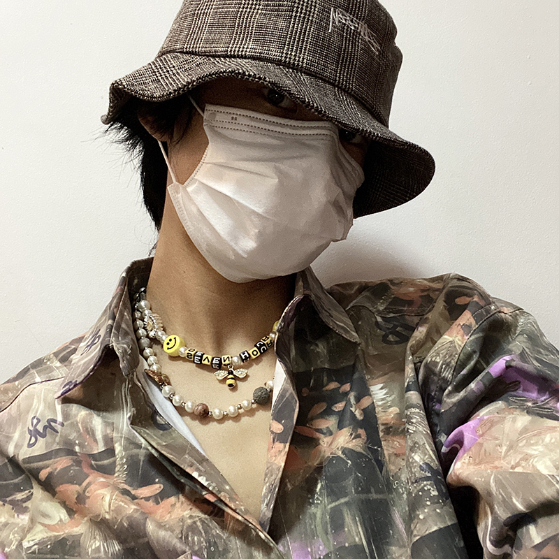 Dây Chuyền Mặt Hình Con Ong Nhỏ Đính Đá Phong Cách Hip Hop Dành Cho Nam Và Nữ 22683