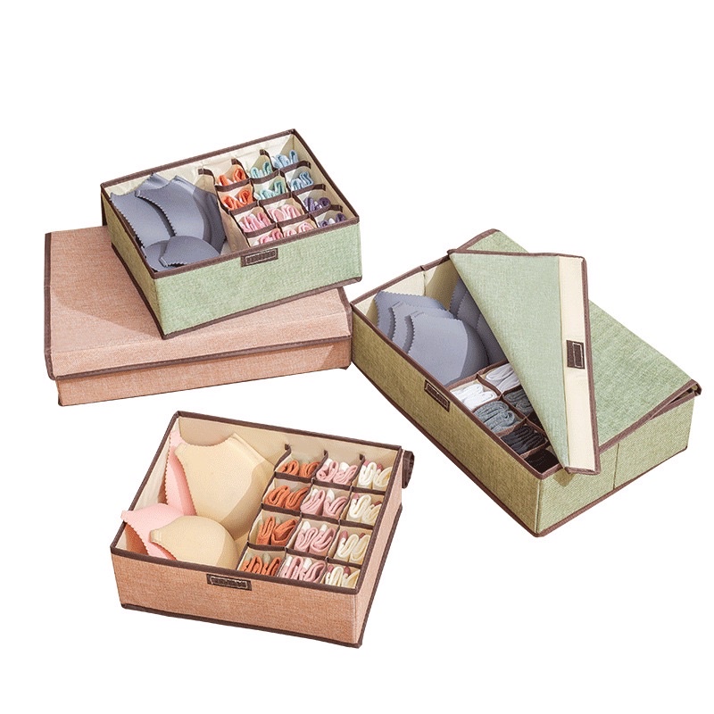 HỘP ĐỰNG ĐỒ LÓT XUCHIENG CÓ NẮP ĐẬY TIỆN LỢI GỌN GÀNG