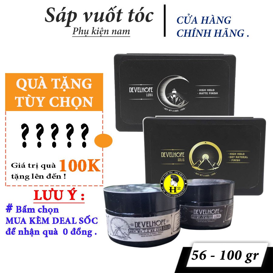 Sáp vuốt tóc Develhope