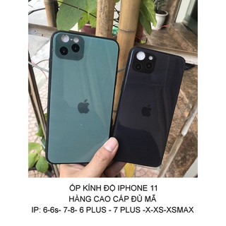 Ốp kính độ Iphone các mã Iphone : 6-6 plus - 7 plus - 7 - 8 plus - X- Xs - Xsmax