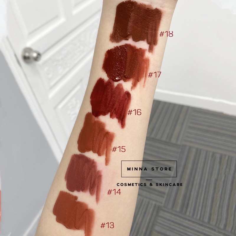 [Màu V13-V18]SON KEM MERZY VELVET TINT SEASON 3 VỎ ĐỎ | BigBuy360 - bigbuy360.vn