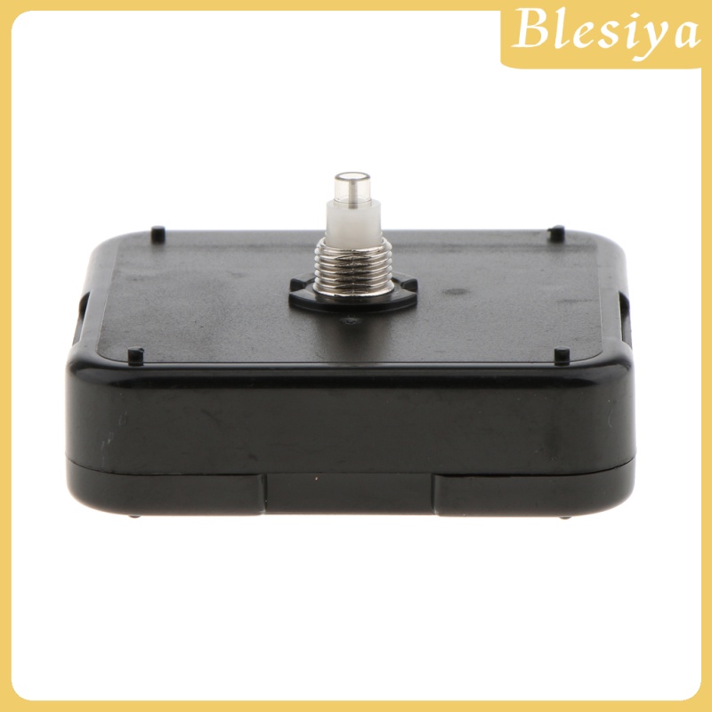 [BLESIYA]3xDIY Silent Quartz Wall Clock Movement Mechanism Repair Replacment Black Part Style03