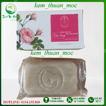 Xà Bông Dược Liệu Mộc Hương Garden Thanh Mộc Hương [Chính Hãng]