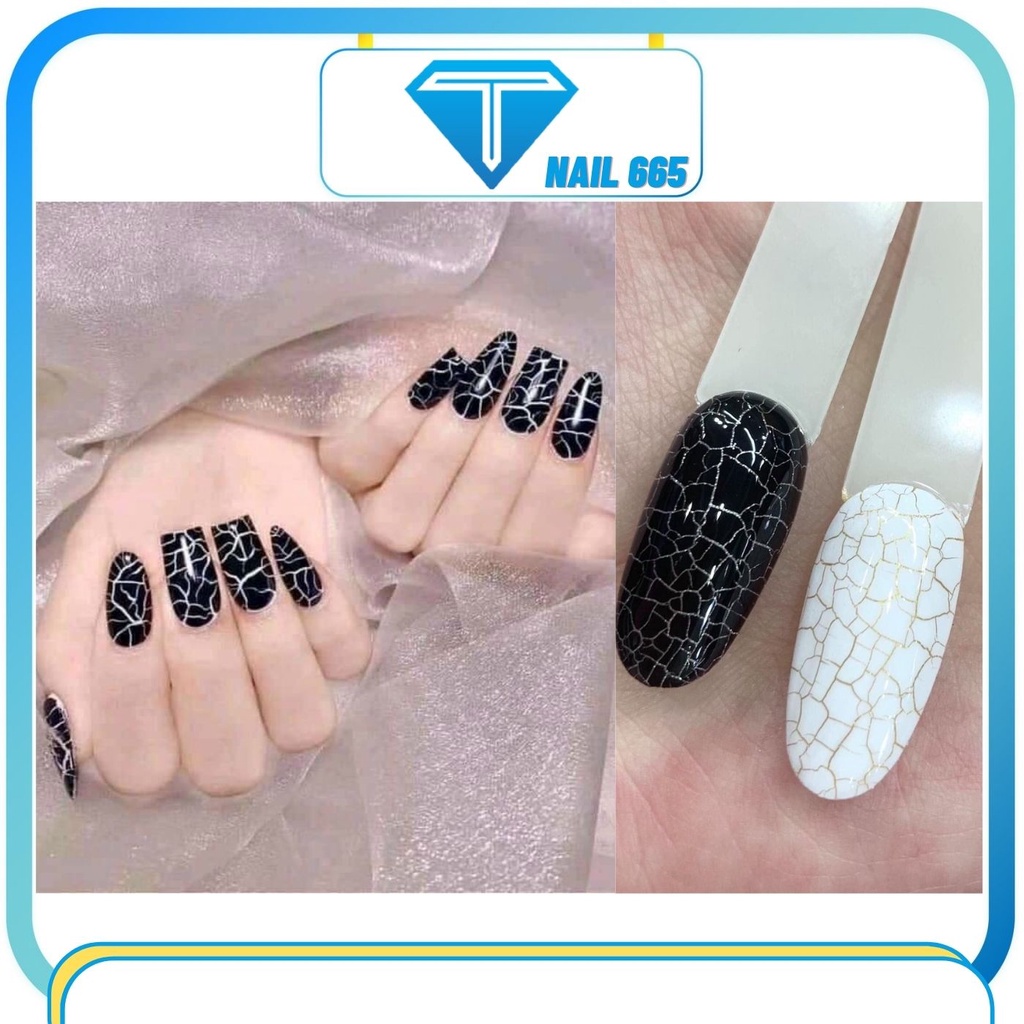 Sơn nứt nail hàn quôc Bin Bin , Sơn gel nứt cao cấp