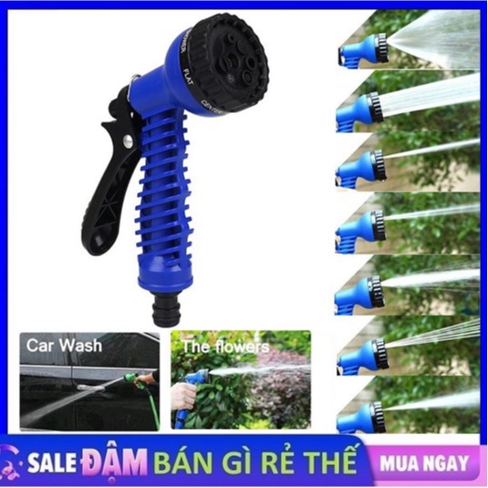 Vòi Xịt Tăng Áp Lực Nước Tiện Dụng, Súng Phun Nước Áp Suất Cao Rửa Nhà, Rửa Xe, Chất Liệu Nhựa Màu Xanh Dương