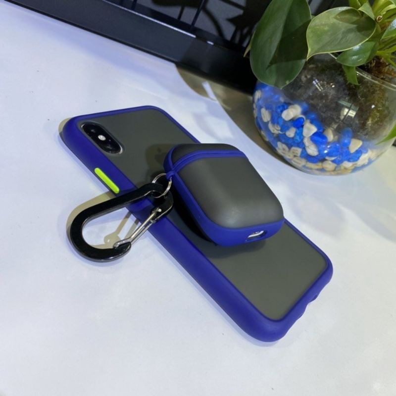 Vỏ Airpod Likgus nhám Mờ Chống Vân Chống Sốc dành cho Airpod 1/ Airpod 2/ Airpod pro