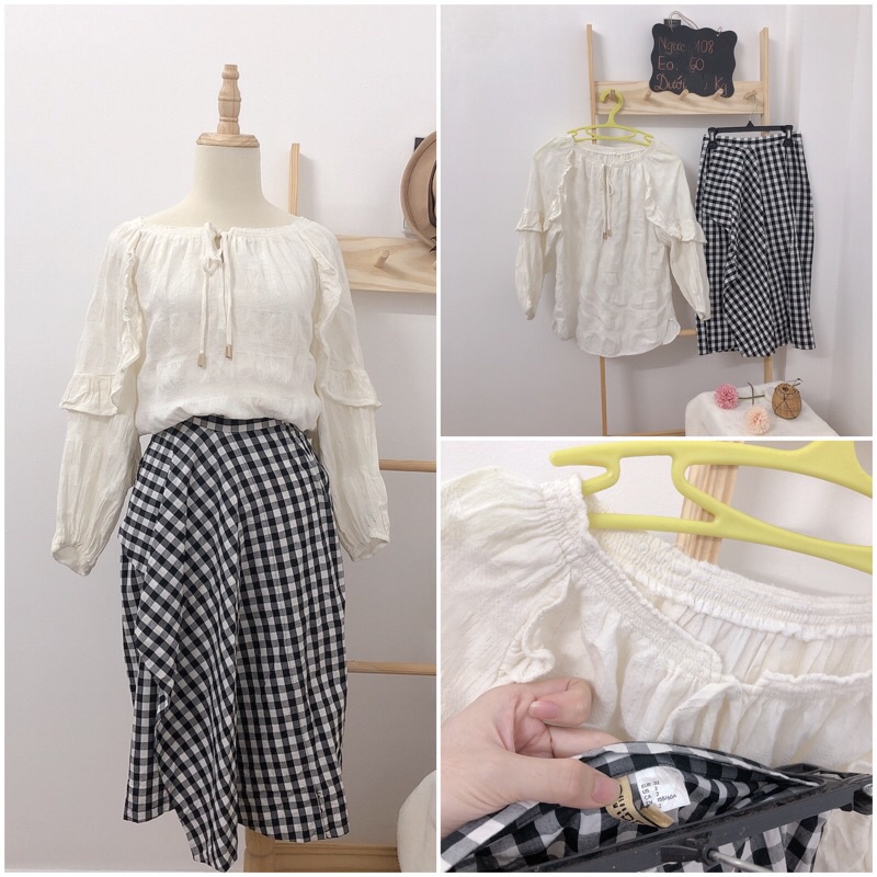 SET chân váy dài tặng áo BIG SIZE