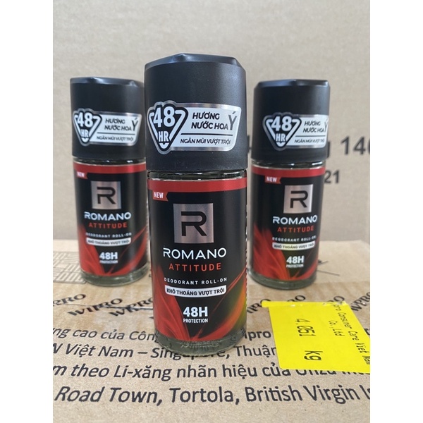 Lăn khử mùi Romano Attitude 50ml