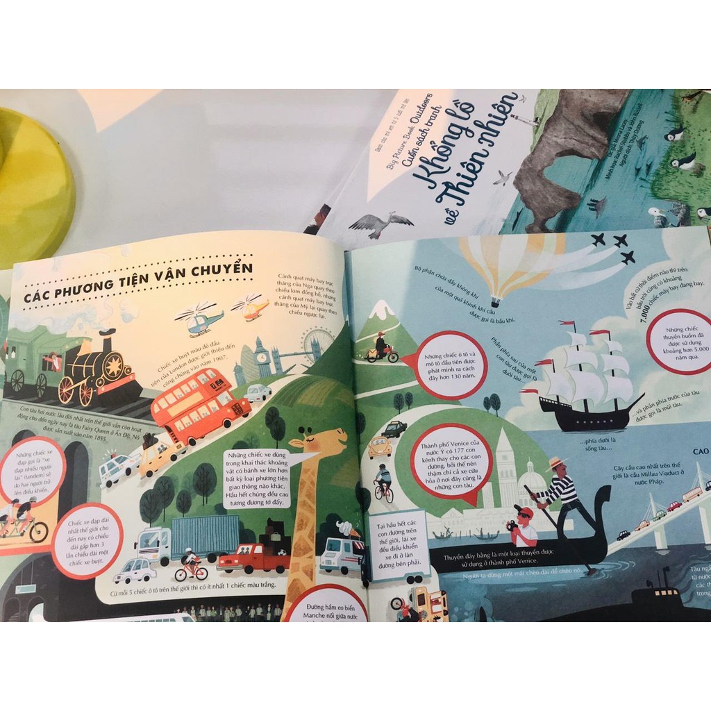 Sách - Big Picture Book of General Knowledge - Cuốn sách tranh khổng lồ về Khoa Học Thường Thức