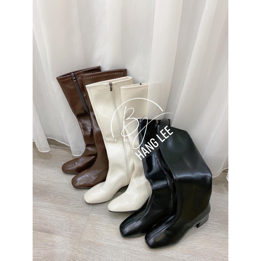 ( SẴN) BOOT ĐÙI DA KÉO KHÓA SƯỜN SIÊU HOTTTT | BigBuy360 - bigbuy360.vn