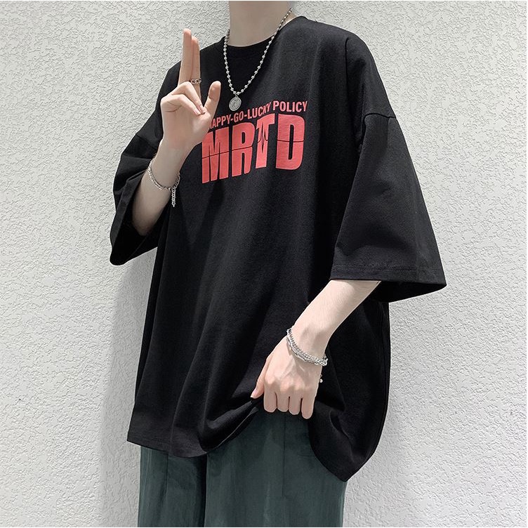 Áo phông nam nữ unisex form rộng MRTD Sanafriend, áo thun tay lỡ oversize mát mềm mịn