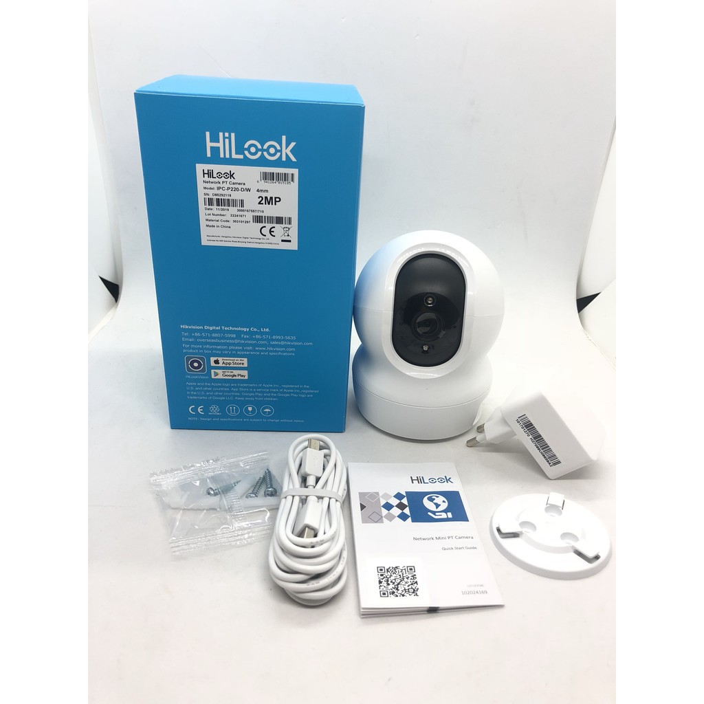 Camera IP hồng ngoại không dây 2.0 Megapixel HILOOK IPC-P220-D/W - Hàng chính hãng